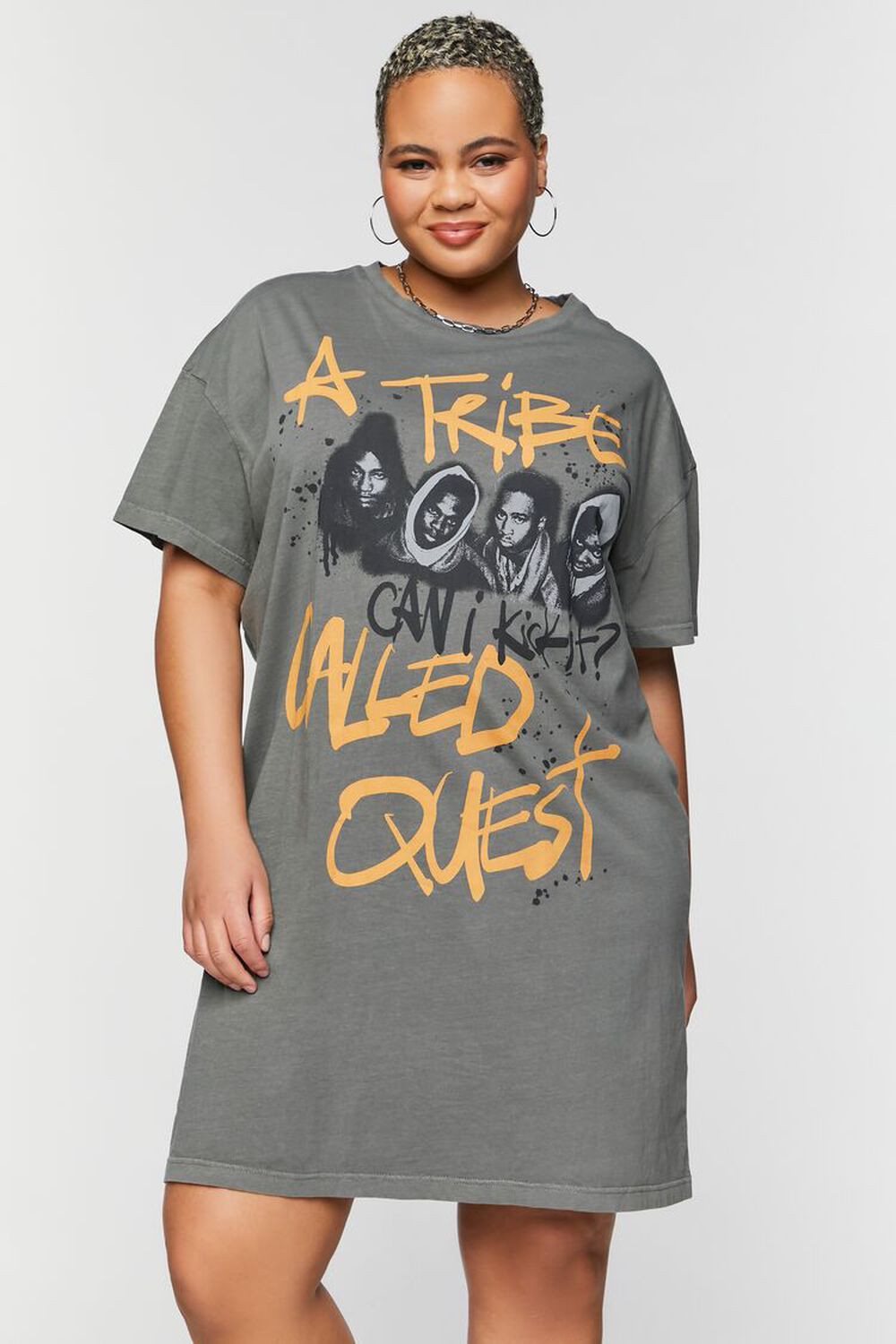 Plus Size A Called Quest Graphic T-Shirt