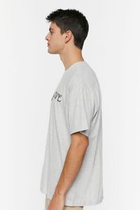 HEATHER GREY/BLACK Embroidered Float Above Tee, image 2