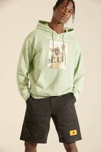 MINT/MULTI Mirage Graphic French Terry Hoodie, image 1