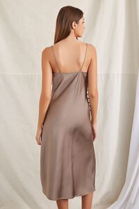 OLIVE Buttoned Side-Slit Midi Dress, image 3