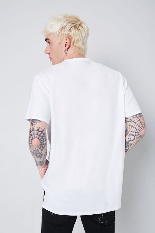 WHITE Vented High-Low Tee, image 3