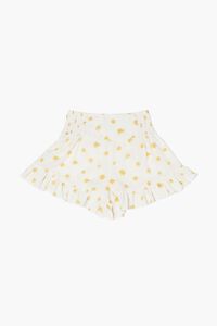 CREAM/MULTI Girls Floral Print Shorts (Kids), image 2