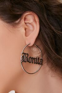 SILVER Bonita Hoop Earrings, image 1