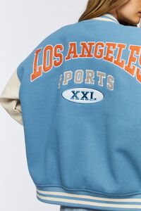 COLONY BLUE/MULTI Los Angeles Varsity Jacket, image 5