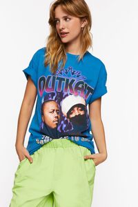 TEAL/MULTI Outkast Graphic Tee, image 1