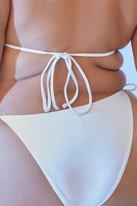 WHITE/MULTI Plus Size FUBU Bikini Bottoms, image 4