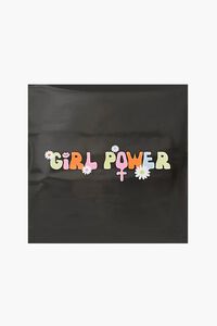 BLACK/MULTI Girl Power Graphic Wall Poster, image 1