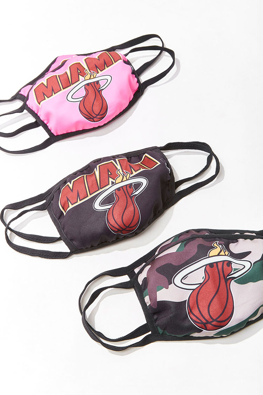 Miami Heat Face Mask Set - Assorted 2 Pack, image 1