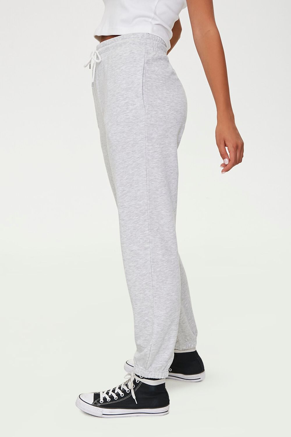 French Terry Drawstring Pants, image 3
