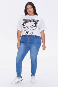 Plus Size Betty Boop Graphic Tee, image 4