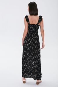 BLACK/MULTI Floral Maxi Dress, image 3