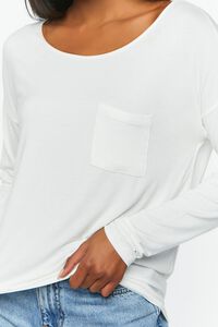 Relaxed Scoop-Neck Long-Sleeve Top, image 5