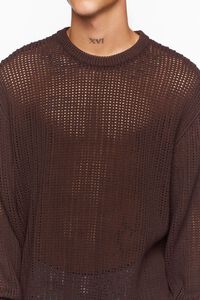 COCOA Open-Knit Crew Sweater, image 5