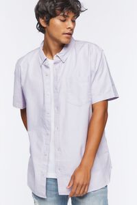 LAVENDER Cotton Pocket Shirt, image 1