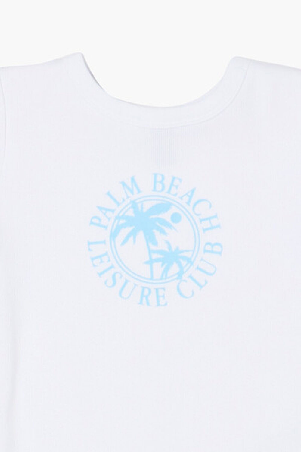 WHITE/MULTI Girls Palm Beach Graphic Tee (Kids), image 3