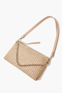 NATURAL Basketwoven Chain Shoulder Bag, image 4