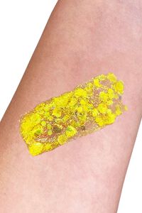 NEON YELLOW Suck Less Face & Body Neon Lemon Glitter Gelly, image 3
