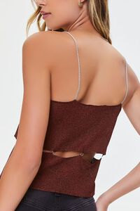 AUBURN O-Ring Cutout Sweater-Knit Cami, image 3