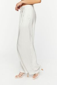 IVORY High-Rise Wide-Leg Trousers, image 3