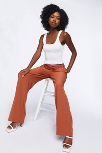 GINGER Relaxed High-Rise Crepe Pants, image 1