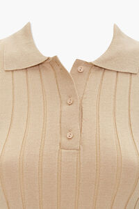 SAND   Long-Sleeve Polo Shirt, image 4