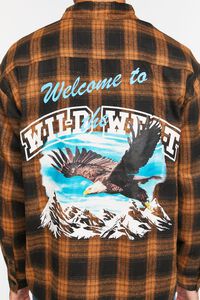 BROWN/MULTI Plaid Wild West Graphic Shirt, image 6