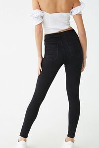 Sculpted High-Rise Skinny Jeans, image 4