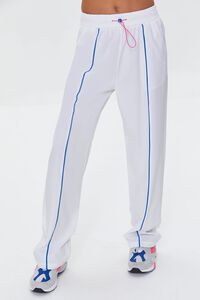 WHITE Active Toggle Drawstring Pants, image 2