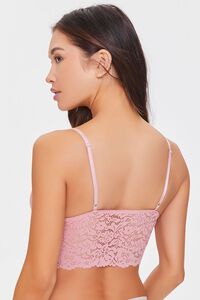 PINK Floral Lace Lounge Cami, image 3