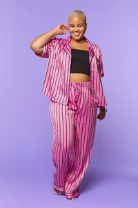 AZALEA/MULTI Plus Size Hello Kitty & Friends Shirt & Pants Pajama Set, image 2