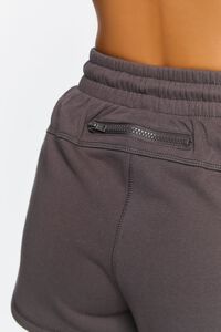 CHARCOAL Active French Terry Shorts, image 7