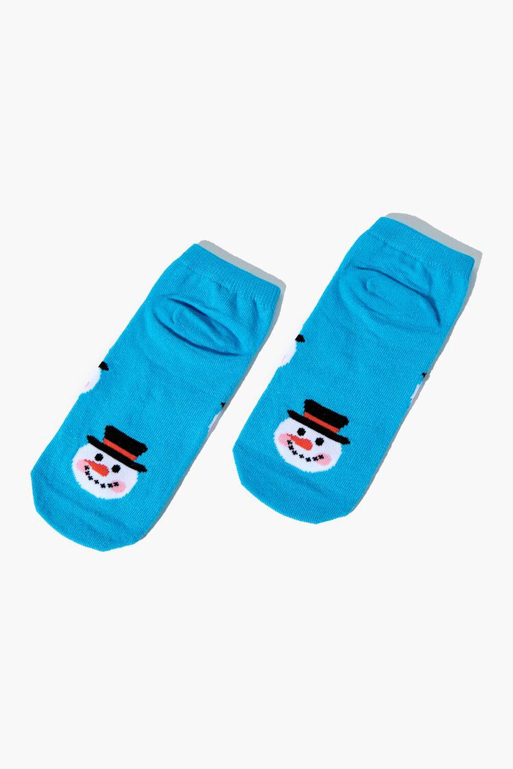 Snowman Ankle Socks, image 3