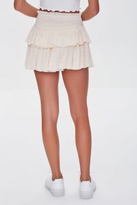 CREAM Tiered Ruffle Mini Skirt, image 4