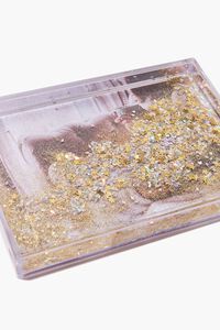 GOLD/MULTI Acrylic Glitter Picture Frame, image 2