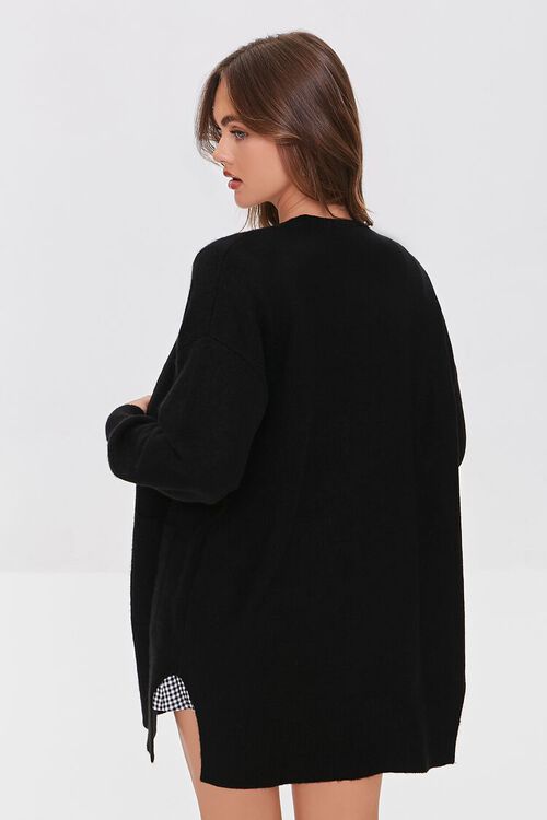 BLACK Brushed Cardigan Sweater, image 3