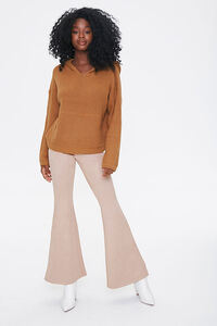 CAMEL Hooded Drop-Sleeve Sweater, image 5