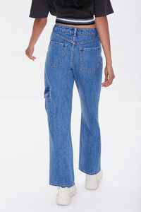 DARK DENIM Straight-Leg Cargo Jeans, image 4