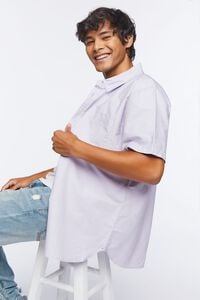 LAVENDER Cotton Pocket Shirt, image 2