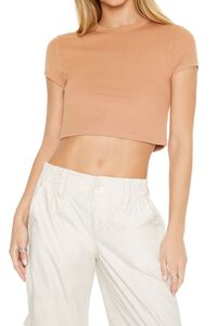 CAMEL Cropped Crew Tee, image 5