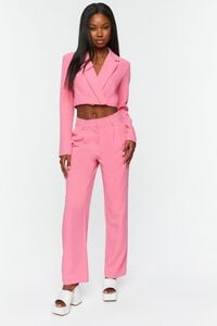 PEONY Wide-Leg Mid-Rise Trousers, image 1