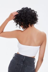 IVORY Sweater-Knit Tube Top, image 3