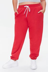 RASBERRY Plus Size French Terry Joggers, image 2