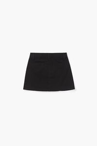 BLACK Girls Buttoned A-Line Skirt (Kids), image 2