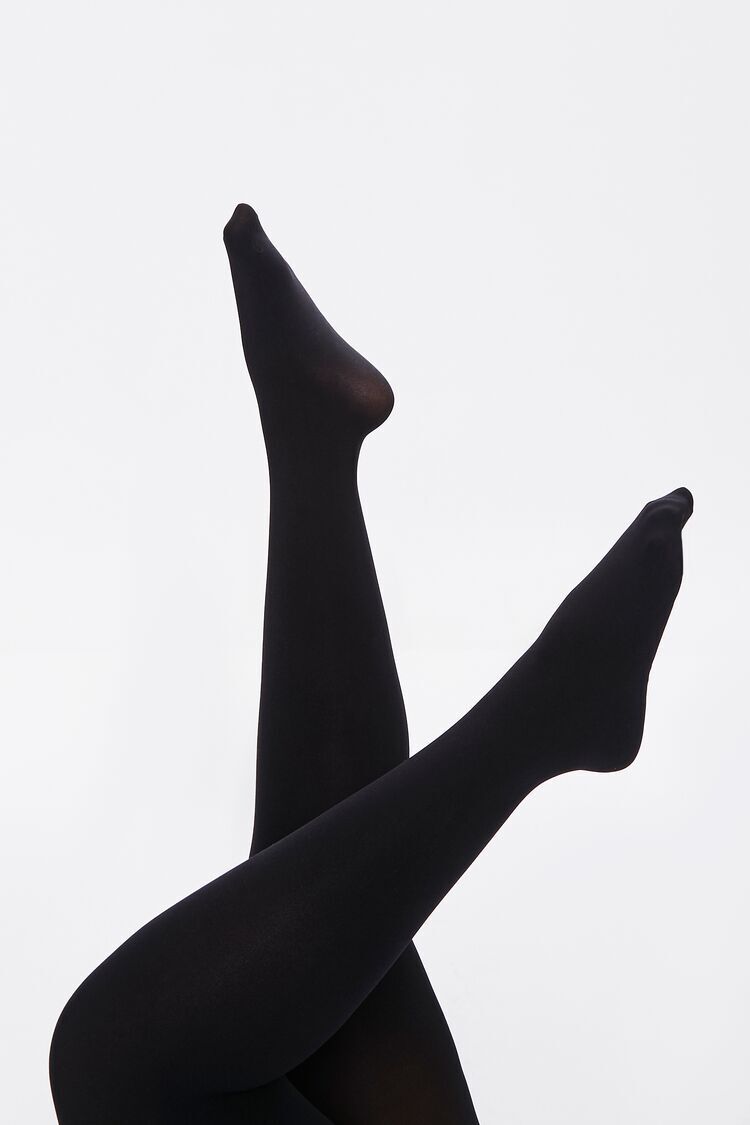Plus Size Opaque Jester Tights