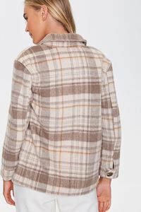 Plaid Button-Up Shacket, image 3