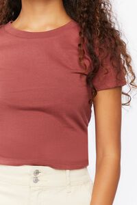 CURRANT Crew Neck Cropped Tee, image 5
