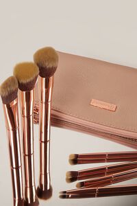 METAL ROSE Metal Rose Brush Set With Cosmetic Bag, image 4