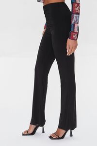 BLACK Ruched High-Rise Pants, image 3