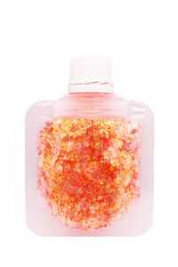 Hot Coral Suck Less Face & Body Hot Coral Glitter Gelly, image 1