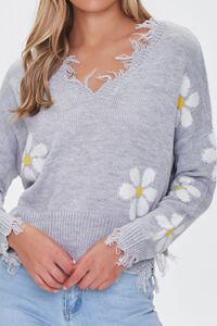 Distressed Daisy Sweater, image 5